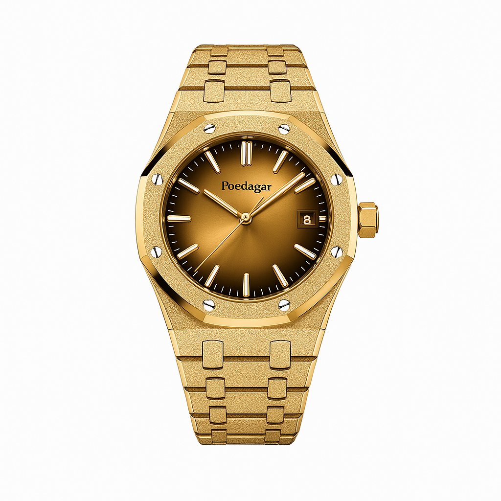 Watch Poedagar Watch Gold Gold Prime.