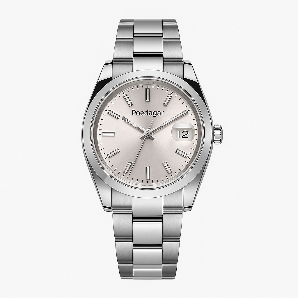 Watch Poedagar Bracelet Silver Steel Studio.