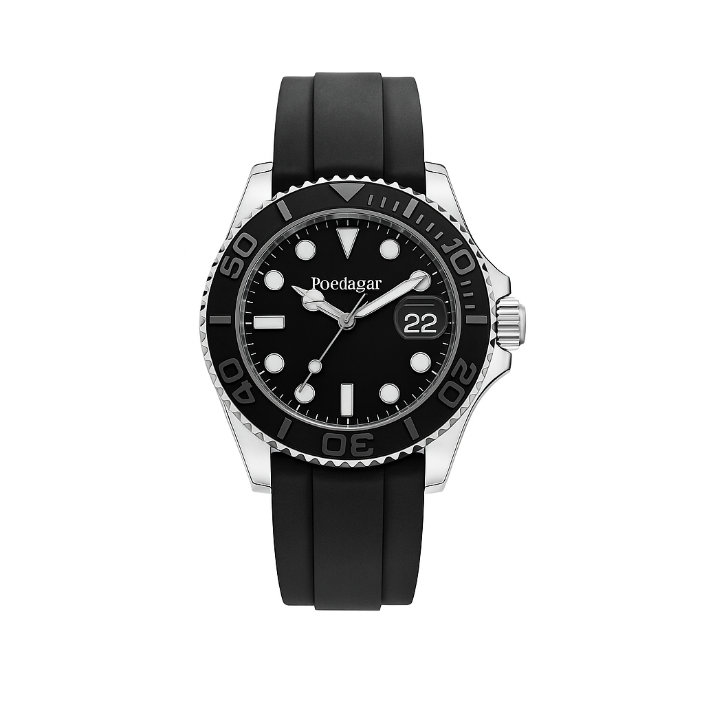 Watch Poedagar Watch Black Ceramic Prime.