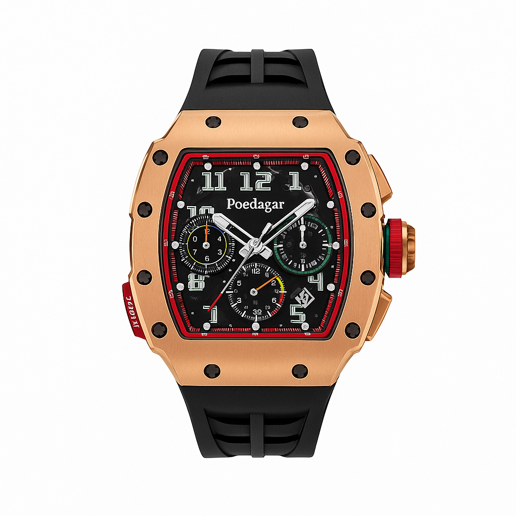 Watch Poedagar Watch Rose Gold Titanium Classic.