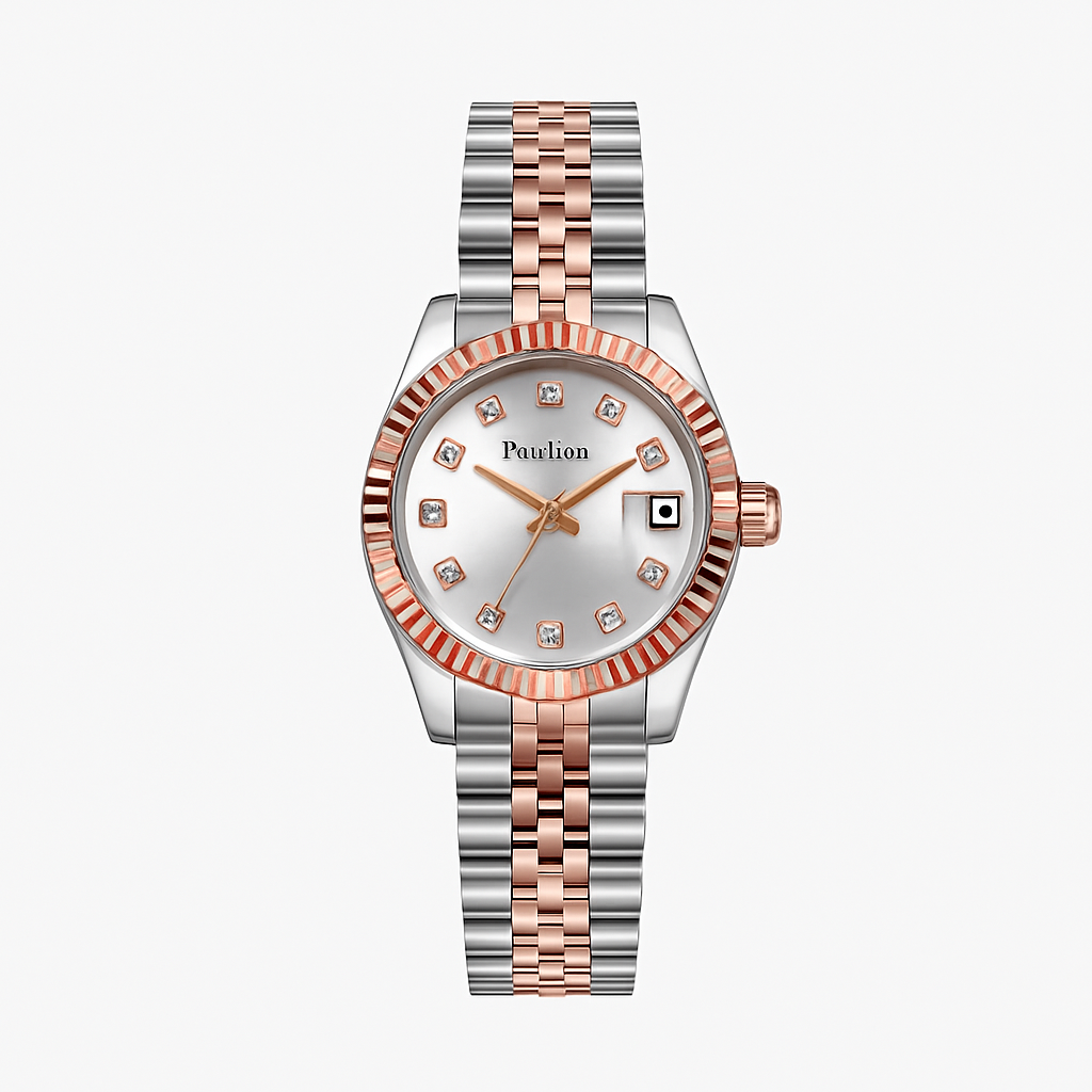 Watch Poedagar Watch Rose Gold Steel Elite.
