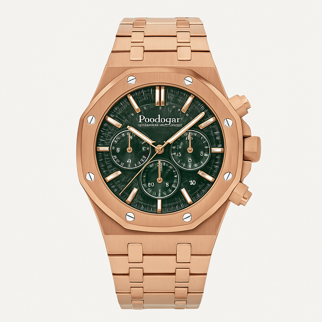 Watch Poedagar Watch Rose Gold Gold Classic.