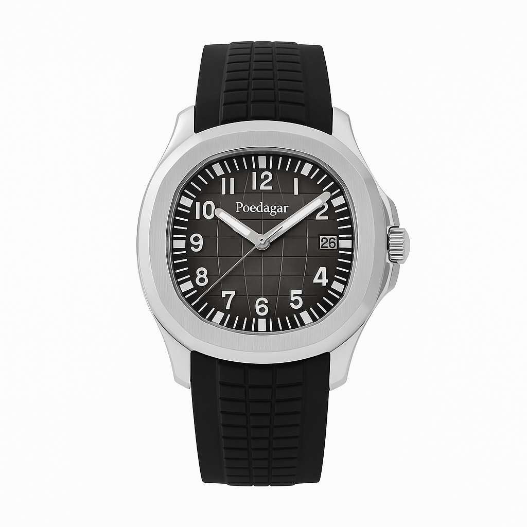 Watch Poedagar Watch Black Steel Prime.