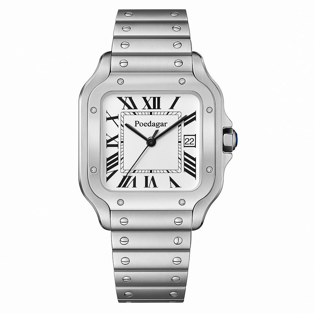 Watch Poedagar Bracelet Silver Steel Select.