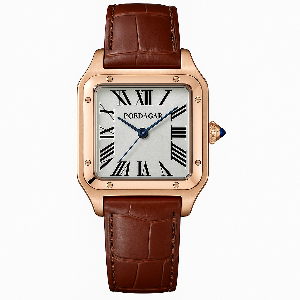 Watch Poedagar Watch Gold Steel Elite.