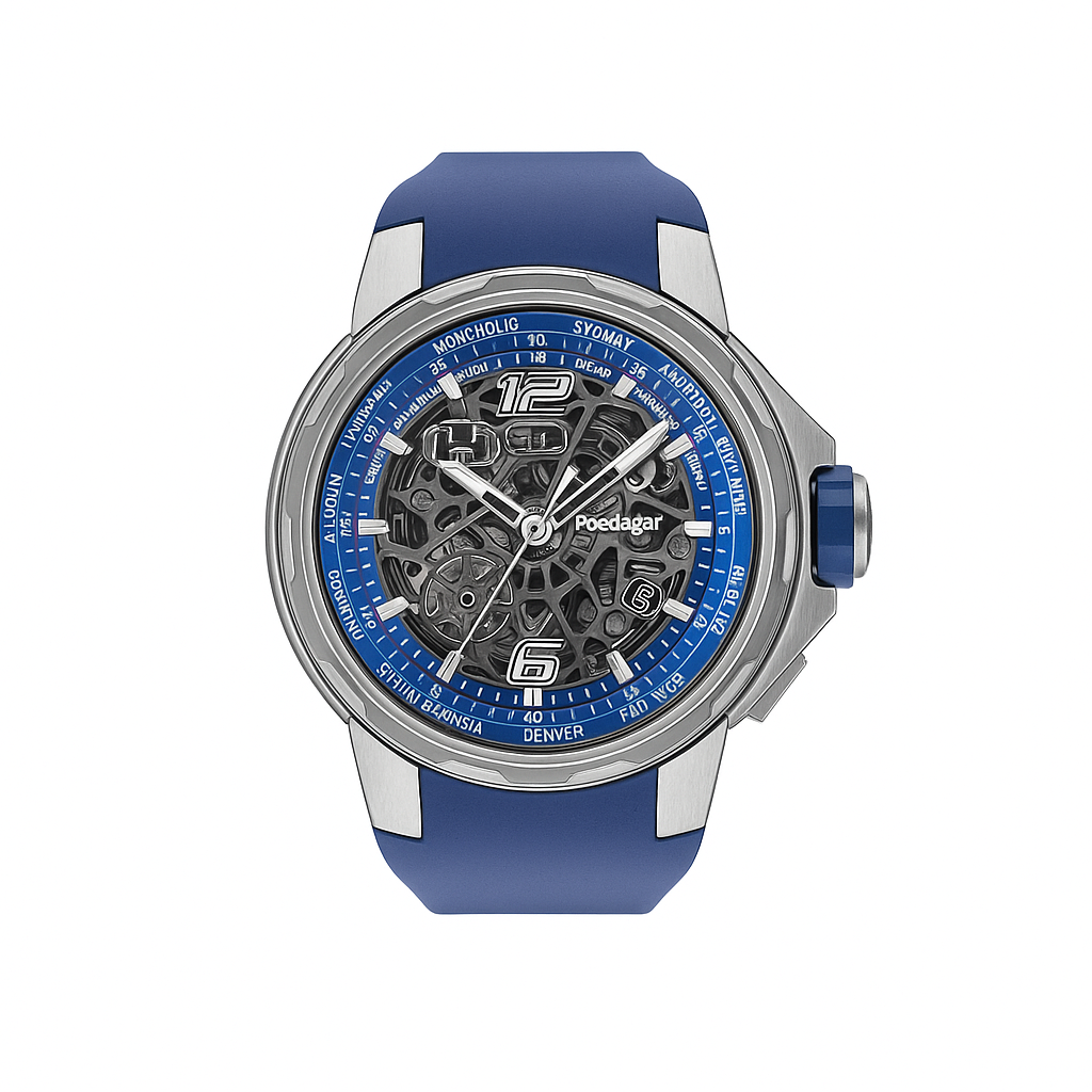 Watch Poedagar Watch Brown Titanium Studio.