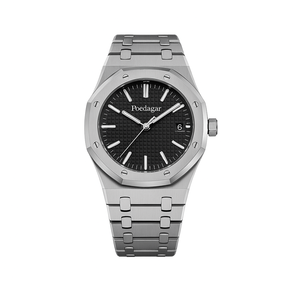 Watch Poedagar Watch Black Steel Prime.