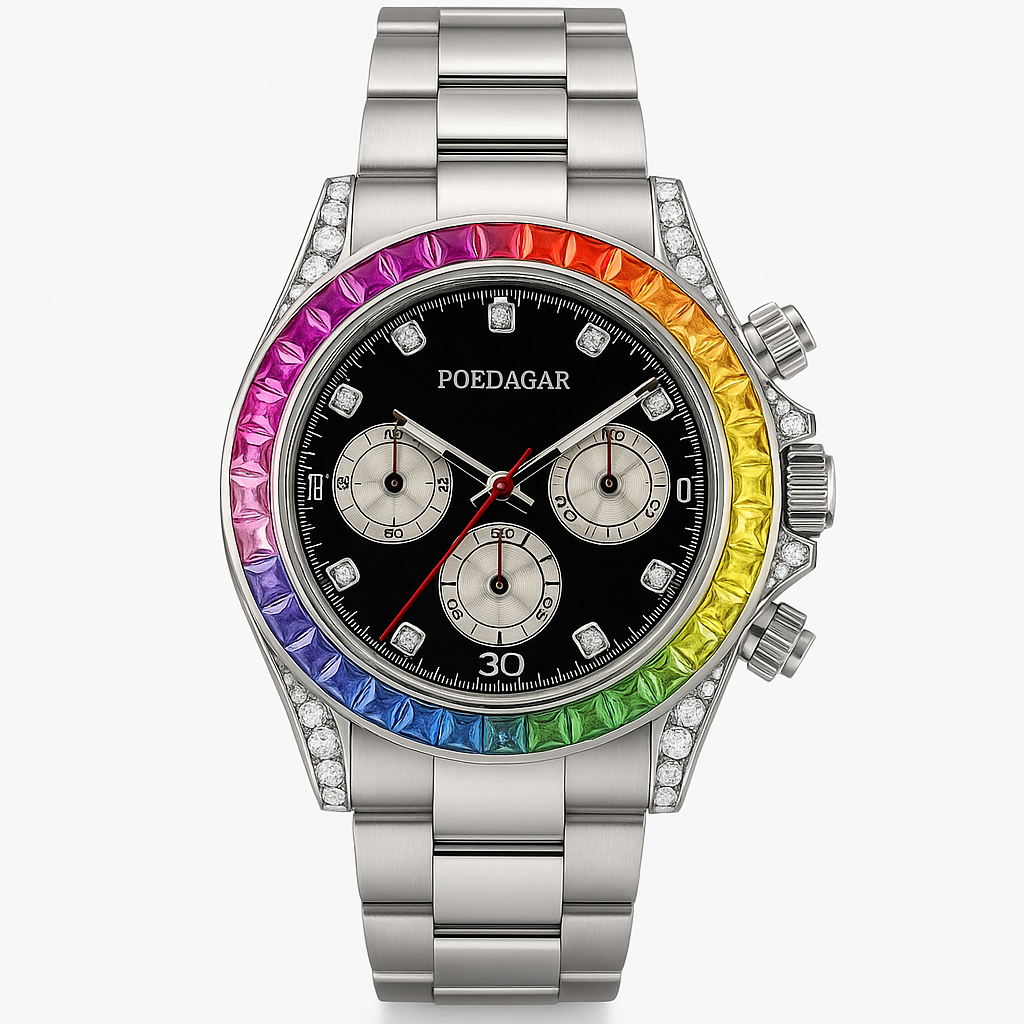 Watch Poedagar Watch Rose Gold Steel Classic.