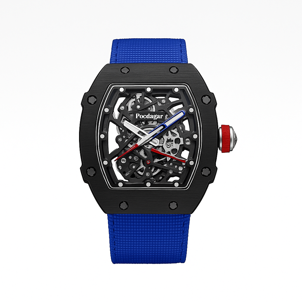 Watch Poedagar Watch Blue Edition.