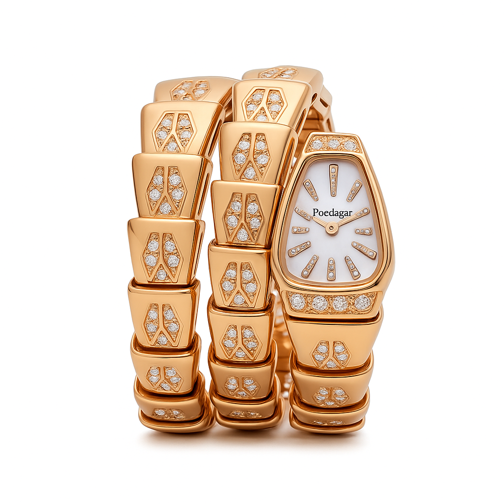 Watch Poedagar Watch Rose Gold Gold Elite.