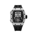 Watch Poedagar Watch Black Titanium Studio.