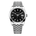 Watch Poedagar Watch Black Steel Select.