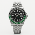 Watch Poedagar Watch Black Steel Edition.