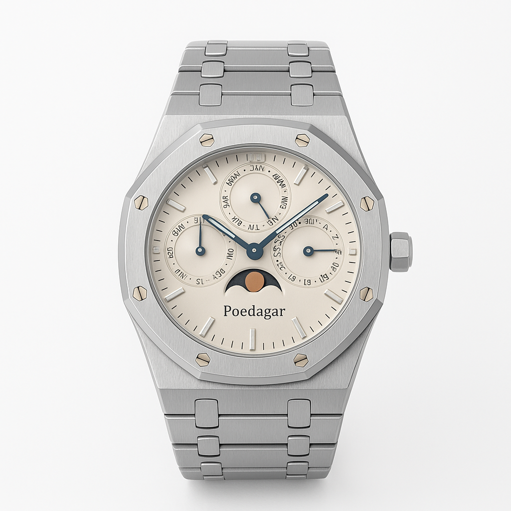 Watch Poedagar Watch Silver Steel Prime.