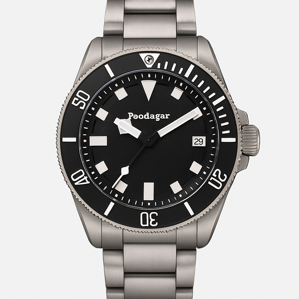 Watch Poedagar Watch Rose Gold Titanium Pro.