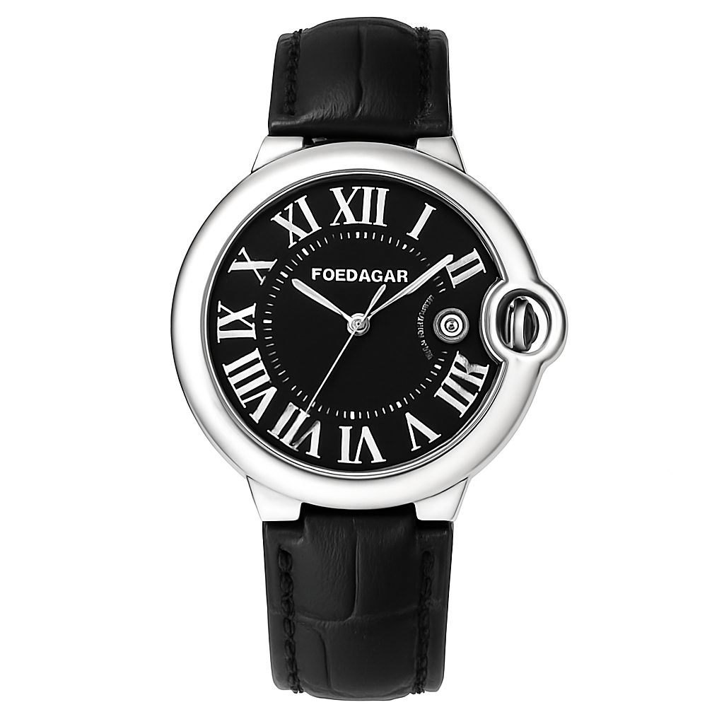 Watch Poedagar Watch Black Steel Pro.
