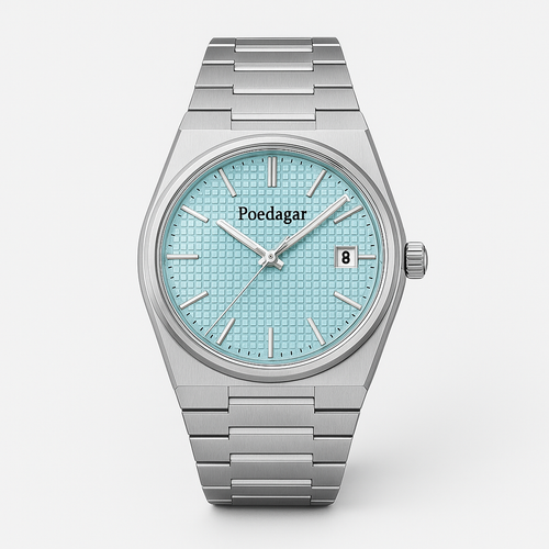 Watch Poedagar Bracelet Blue Steel Elite.