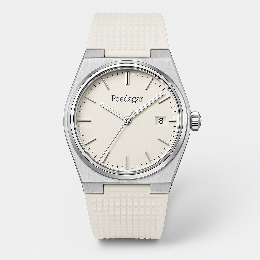 Watch Poedagar Bracelet Red Steel Line.