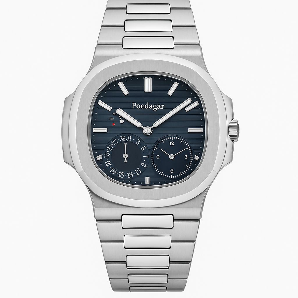 Watch Poedagar Watch White Steel Select.