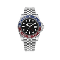 Watch Poedagar Watch Black Steel Classic.
