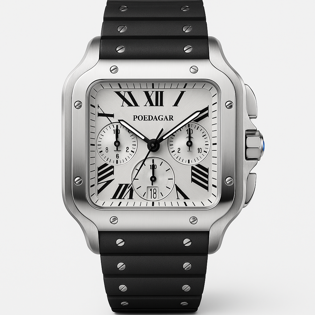 Watch Poedagar Watch Silver Steel Prime.
