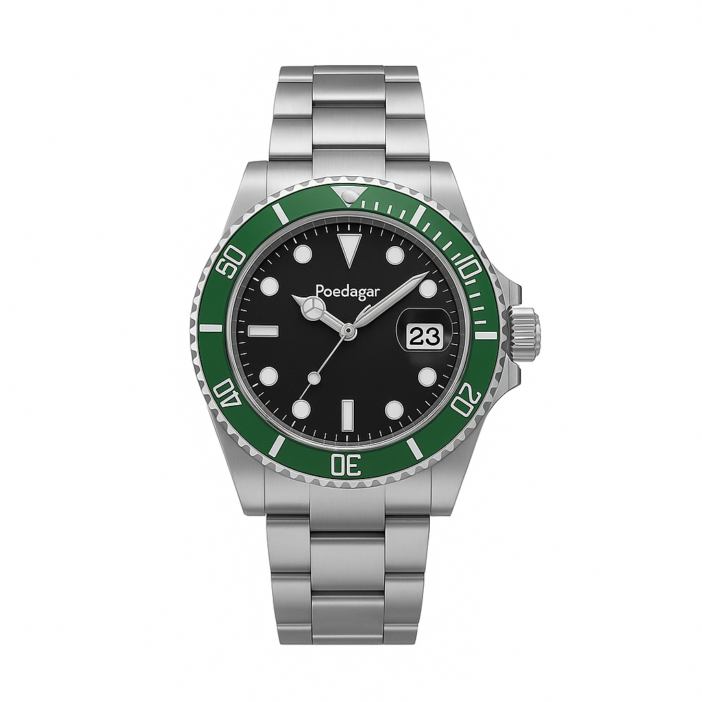 Watch Poedagar Watch Black Steel Select.