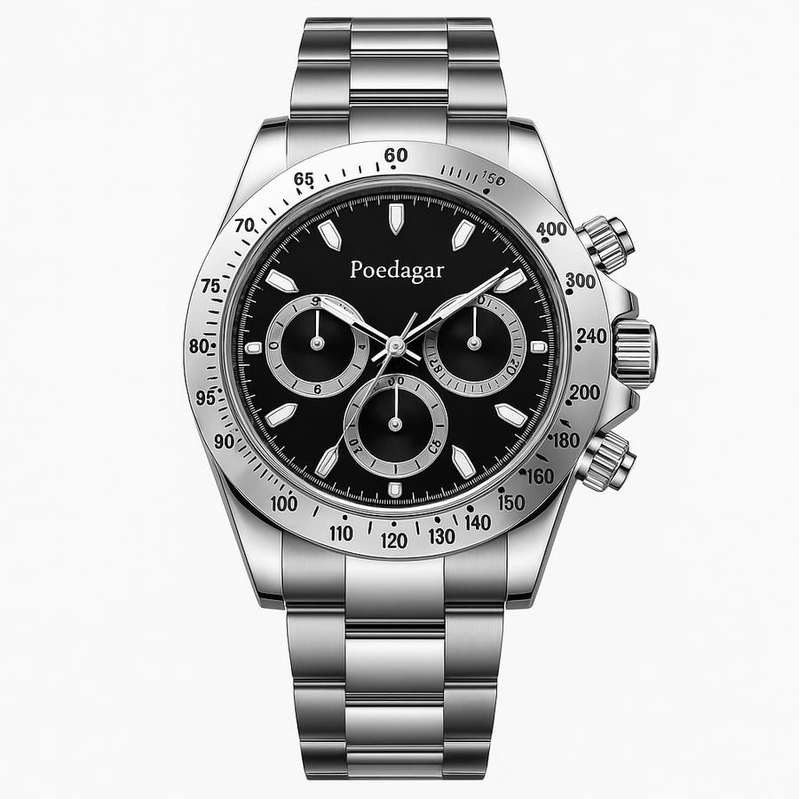 Watch Poedagar Bracelet Black Elite.
