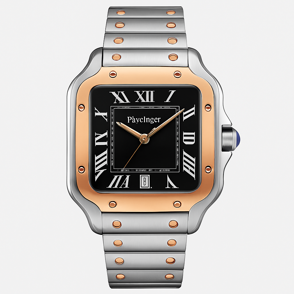 Watch Poedagar Watch Gold Steel Elite.