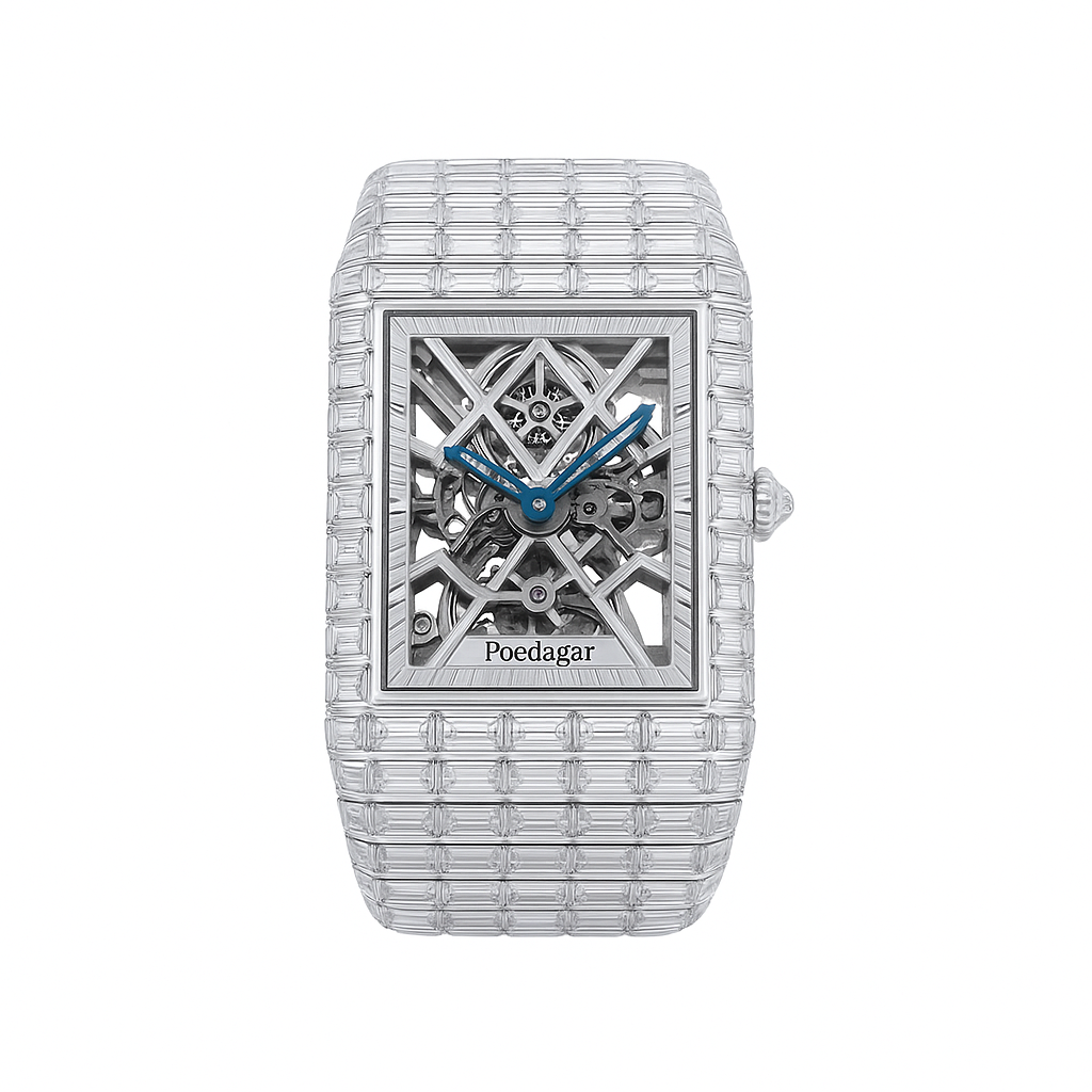 Watch Poedagar Watch White Steel Edition.